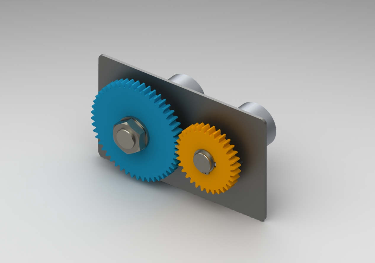 Single-stage gearbox model